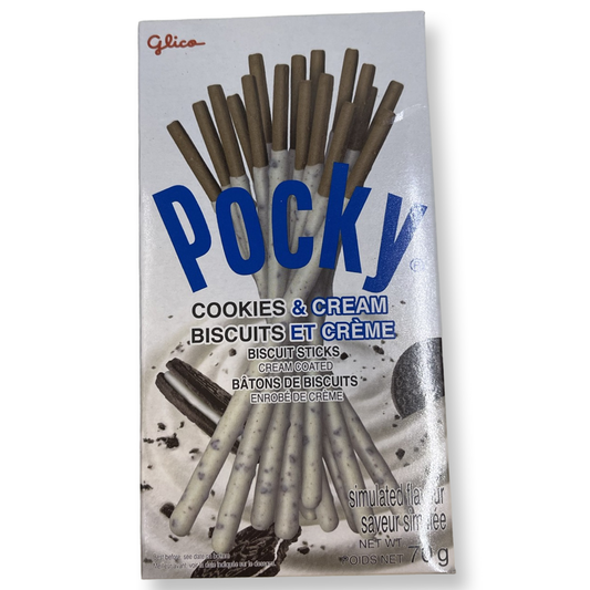 GLICO POCKY COOKIES AND CREAM