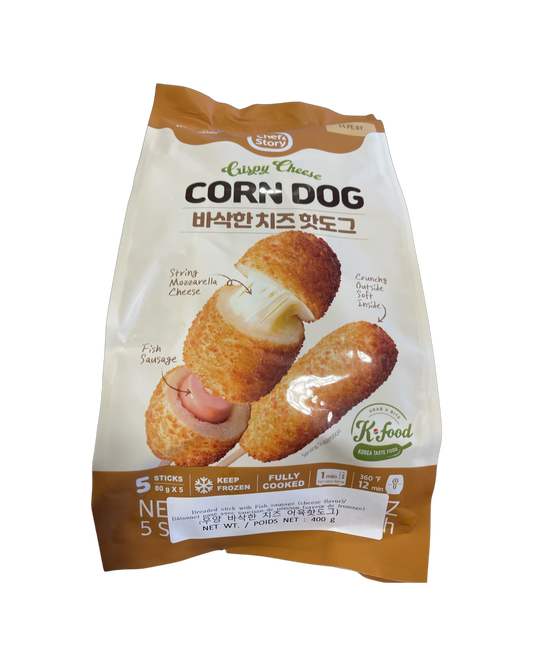 CRISPY CHEESE CORNDOG